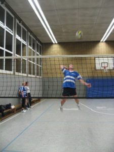 Volleyball-Angriffschlag
