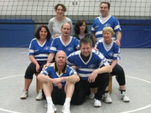 Volleyball-die-Mannschaft
